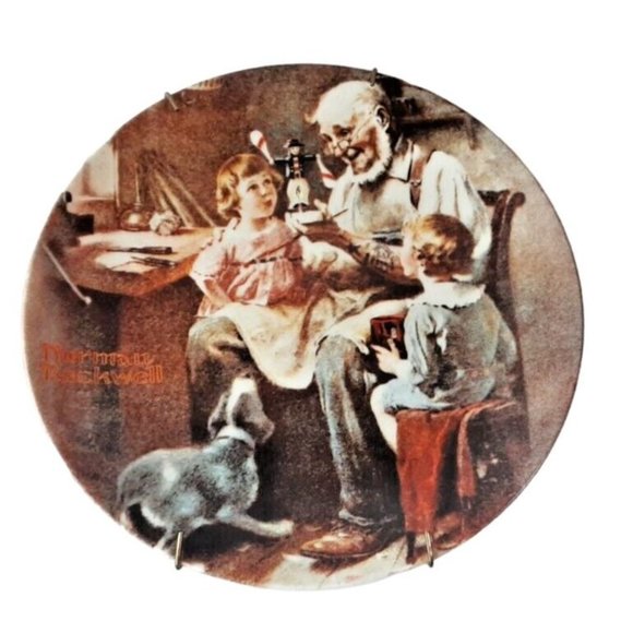 Vintage Knowles Norman Rockwell Plates Set of 3 Heritage Collection Decorative - Picture 4 of 8